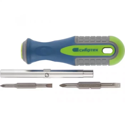 Отвертка комбинированная SL5,0 Ph1 SL6,0 Ph2 Сибртех 13377 купить в Нижневартовске
