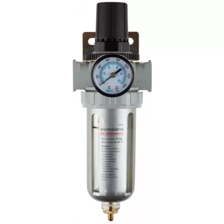 Набор аксессуаров KRAFTOOL "INDUSTRIE QUALITAT" для пневмосистем: манометр, влагоотделитель 6506 купить в Нижневартовске