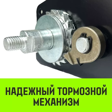 Лебедка ручная барабанная с тормозом HITCH HWB 1100 1100 кг лента 10 м (SZ073179) купить в Нижневартовске