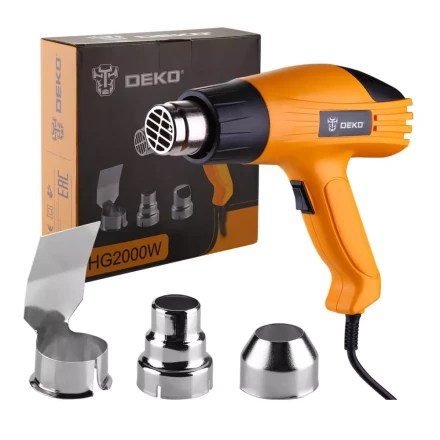 Фен строительный DEKO HG2000W, 063-4166 купить в Нижневартовске