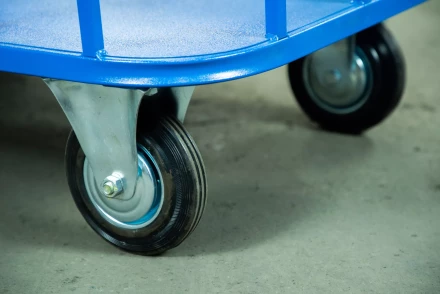 Тележка платформенная TOR ТП-МБ (600х1000) с бортами (колеса 160 мм) 1012417 купить в Нижневартовске