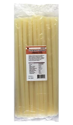Стержень клеевой 11х300мм ЭНКОР 439 34шт желтый 50439 купить в Нижневартовске