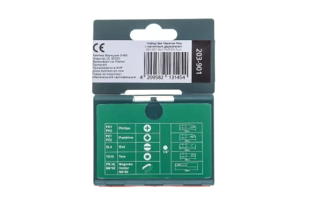 Набор бит HAMMER 25мм (PB набор No1 7шт. Ph/Pz/Sl) купить в Нижневартовске