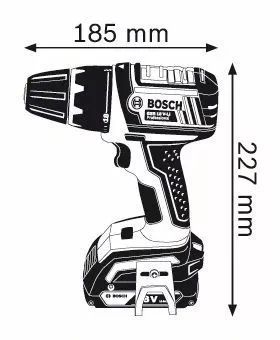 Аккумуляторная дрель-шуруповерт BOSCH GSR 18 V-LI (0.601.866.10J) купить в Нижневартовске