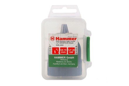 Патрон для дрели HAMMER Ф10мм 1/2&quot; (208-202) купить в Нижневартовске