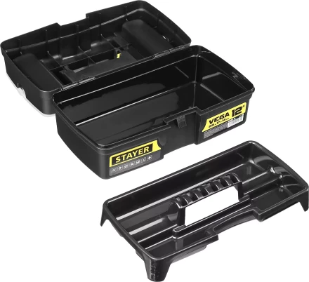 Ящик для инструмента &quot;VEGA-12&quot; пластиковый, STAYER 38105-13_z03 купить в Нижневартовске