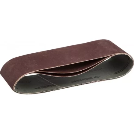 Лента шлифовальная бесконечная ЗУБР "МАСТЕР" на тканевой основе, для ЛШМ, P320, 75х457мм, 3шт 35541-320 купить в Нижневартовске