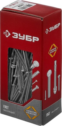 ЗУБР ГОСТ 4028-63, 80 x 3 мм, цинк, 1 кг, строительные гвозди (305031-30-080) купить в Нижневартовске