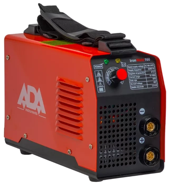 Сварочный инвертор ADA IronWeld 160 в кейсе купить в Нижневартовске