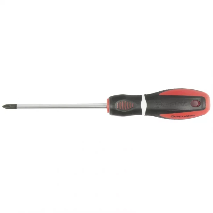 Отвертка Fusion Ph1 х 150 мм CrV 3-х компонентная рукоятка anti slip MTX 114399 купить в Нижневартовске