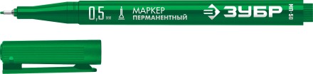 ЗУБР МП-50 зеленый, 0.5 мм перманентный маркер (06321-4) купить в Нижневартовске
