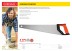 Ножовка по дереву (пила) MIRAX Universal 500 мм, 5 TPI, рез вдоль и поперек волокон, для крупных и средних заготовок 1502-50_z01 купить в Нижневартовске