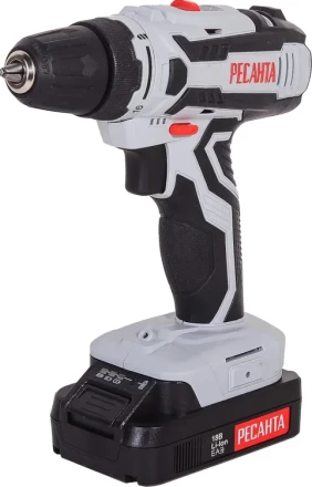 Дрель-шуруповерт аккумуляторная Ресанта ДА-18-2ЛК 75/14/5 купить в Нижневартовске