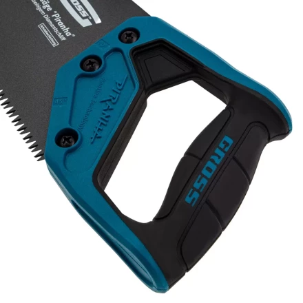 Ножовка по дереву "PIRANHA", 400 мм, 7 TPI, 3D-зуб, тефлоновое покрытие полотна, двухкомпонентная рукоятка Gross 24113 купить в Нижневартовске