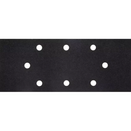 Лист шлиф. универсал. URAGAN "Оптимален для твердых пород дерева" 8 отверстий по линии, для ПШМ, P120, 93х230мм, 50шт 907-22102-120-50 купить в Нижневартовске