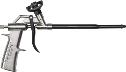 Пистолет ЗУБР для монтажной пены, тефлоновое покрытие, инновац регулятор, уплотнит кольца в корпусе и сопле 06878 купить в Нижневартовске