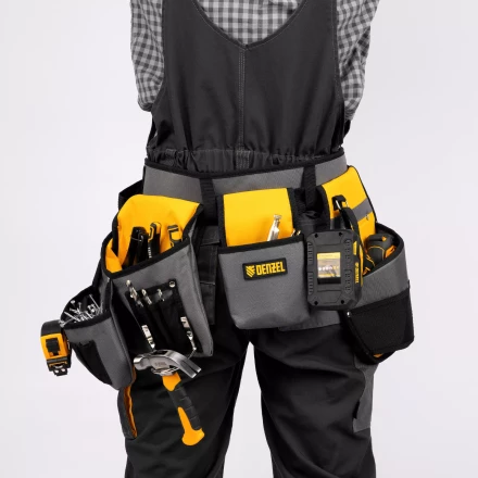 Пояс монтажника, сумки поясные, кобура для шуруповерта// Denzel 90291 купить в Нижневартовске