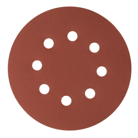Круг абразивный на ворсовой подложке под "липучку", перфорированный, P 500, 125 мм, 5 шт Сибртех 738157 купить в Нижневартовске