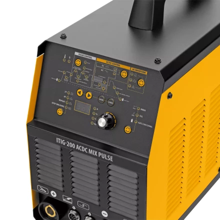 Аппарат инвертор. аргонодуговой сварки ITIG-200 ACDC Mix Pulse, 200 А, ПВ 60%// Denzel 94319 купить в Нижневартовске