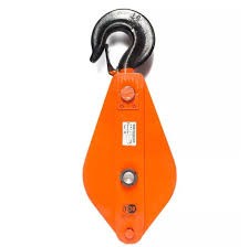 Блок монтажный однорольный с  крюком TOR HQG(L) K1-5,0 т с откидной щекой (T) 1048477