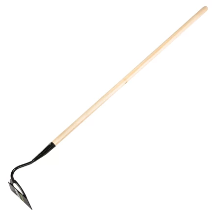 Мотыга стальная усиленная Сибртех, 190 х 60 х 1430 мм, деревянный черенок, Россия, 62283 купить в Нижневартовске