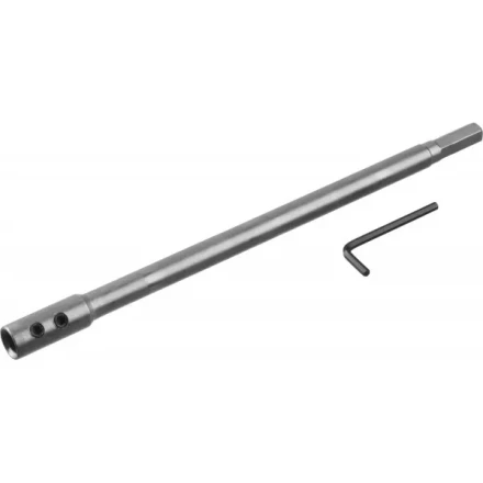 ЗУБР "МАСТЕР". Удлинитель для сверла Левиса с хвостовиком 12мм, HEX 12,5, L=300мм 2953-12-300 купить в Нижневартовске
