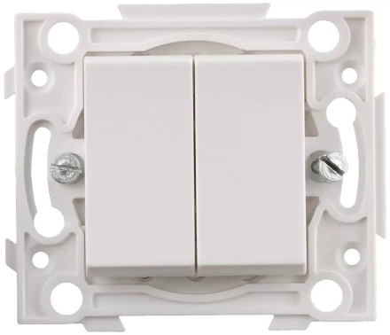 Выключатель СВЕТОЗАР проходной двойной SV-55231-2 купить в Нижневартовске