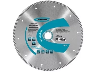 Диск алмазный 180 х 22,2 мм турбо с лазерной перфорацией сухое резание GROSS 73032 купить в Нижневартовске