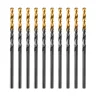 Сверло по металлу, 2,5 мм, HSS-Tin, Golden Tip, 10 шт. Denzel 717204 купить в Нижневартовске