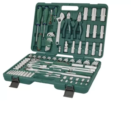 Набор головок торцевых универсальный 1/2"DR 8-32мм  1/4"DR 4-13мм  ключи угловые 1,5-10мм  отвертки   83предмета S04Н52483 S Jonnesway 48507 купить в Нижневартовске