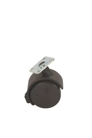 Колесо мебельное поворотное TWPB 50 50 мм с площадкой и тормозом 1027272 купить в Нижневартовске