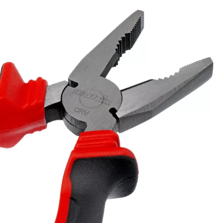 Плоскогубцы комбинированные Matrix, 180 мм, хром-ванадий, двухкомпонентные рукоятки, 17091 купить в Нижневартовске