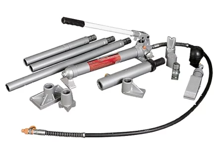 Растяжка гидравлическая 10 т набор из 12 предметов 7 сменных насадок в металлическом кейсе MATRIX 513205 купить в Нижневартовске