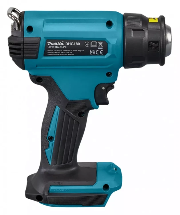 Аккумуляторный тепловой пистолет (фен) Makita DHG180ZK, LXT 18 V (без АКБ и ЗУ) купить в Нижневартовске