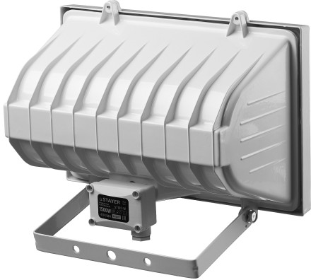 Прожектор STAYER &quot;MASTER&quot; MAXLight галогенный, с дугой крепления под установку, белый, 1500Вт 57107-W купить в Нижневартовске