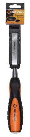 Стамеска-долото 24мм двухкомпонентная усиленная рукоятка CrV Вихрь купить в Нижневартовске