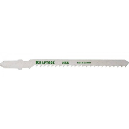 Полотна KRAFTOOL, T227D, для эл/лобзика, HSS, по мягкому металлу, фигурный рез, EU-хвост., шаг 3мм, 75мм, 2шт 159558-3 купить в Нижневартовске