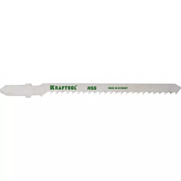 Полотна KRAFTOOL, T227D, для эл/лобзика, HSS, по мягкому металлу, фигурный рез, EU-хвост., шаг 3мм, 75мм, 2шт 159558-3 купить в Нижневартовске