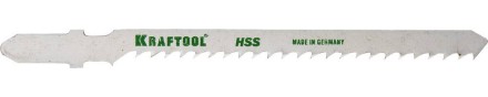 Полотна KRAFTOOL, T227D, для эл/лобзика, HSS, по мягкому металлу, фигурный рез, EU-хвост., шаг 3мм, 75мм, 2шт 159558-3 купить в Нижневартовске