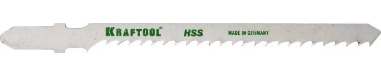 Полотна KRAFTOOL, T227D, для эл/лобзика, HSS, по мягкому металлу, фигурный рез, EU-хвост., шаг 3мм, 75мм, 2шт 159558-3 купить в Нижневартовске