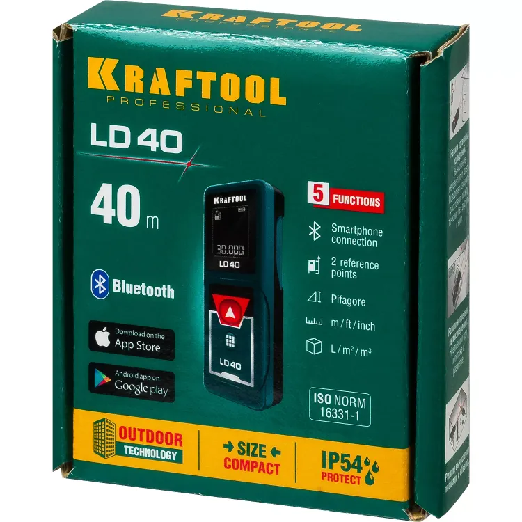 Дальномер лазерный LD-40, 40м 34763 купить в Нижневартовске