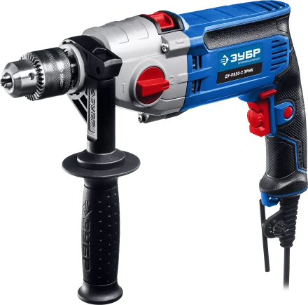 Дрель ударная двухскоростная + кейс ДУ-П850-2 ЭРМК серия ПРОФЕССИОНАЛ купить в Нижневартовске