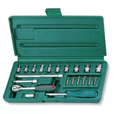 Набор головок торцевых  1/4"DR 4-13мм 21предмет Jonnesway S04Н2721S 47533 купить в Нижневартовске