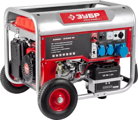 Генератор бензиновый ЗЭСБ-5500-ЭНА серия МАСТЕР купить в Нижневартовске
