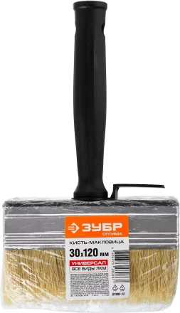 Кисть-макловица ЗУБР "ОПТИМА", светлая щетина, пластмассовый корпус, 30х120мм 01802-12 купить в Нижневартовске