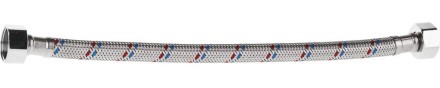 Подводка гибкая STAYER для воды, оплетка из нержавеющей стали, г/г 1/2&quot; - 0,3м 51015-G/G-030 купить в Нижневартовске