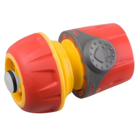 Соединитель GRINDA "Premium" с автостопом, пластмассовый с TPR, 3/4" 8-426430 купить в Нижневартовске