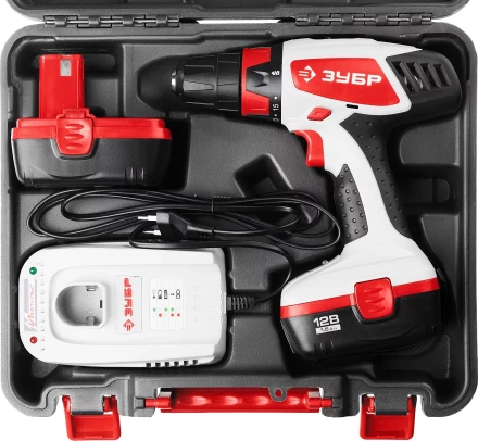 Дрель-шуруповерт 2 АКБ ЗДА-12-2 КИН серия МАСТЕР купить в Нижневартовске