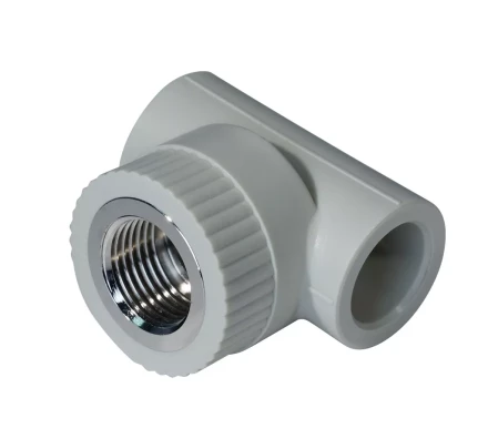 Тройник комб. PP-R ВР 25мм х 3/4 серый (25/75) 44251 купить в Нижневартовске