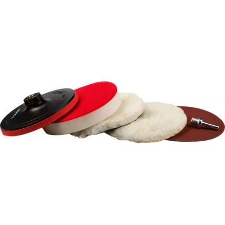 Набор ЗУБР "ЭКСПЕРТ" насадки полировальные для дрели/УШМ, 180мм, 7шт 3591-180-H7 купить в Нижневартовске